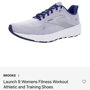 Brooks Women's Athletic Shoes - Lavender and Navy